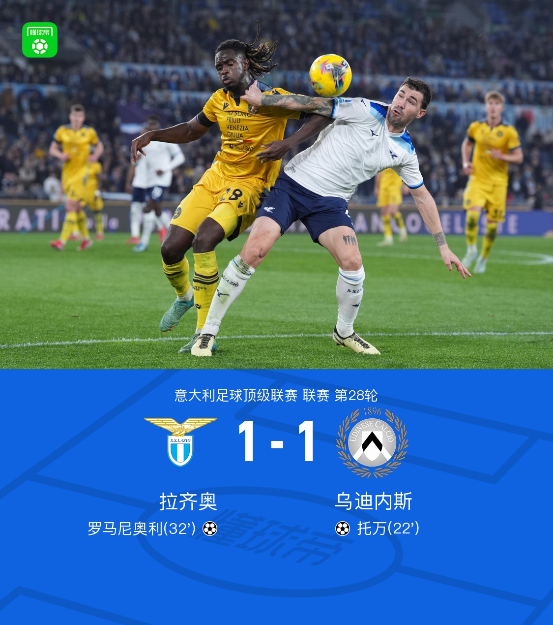 关于罗马战平拉齐奥，势不可挡仍稳居前四的信息