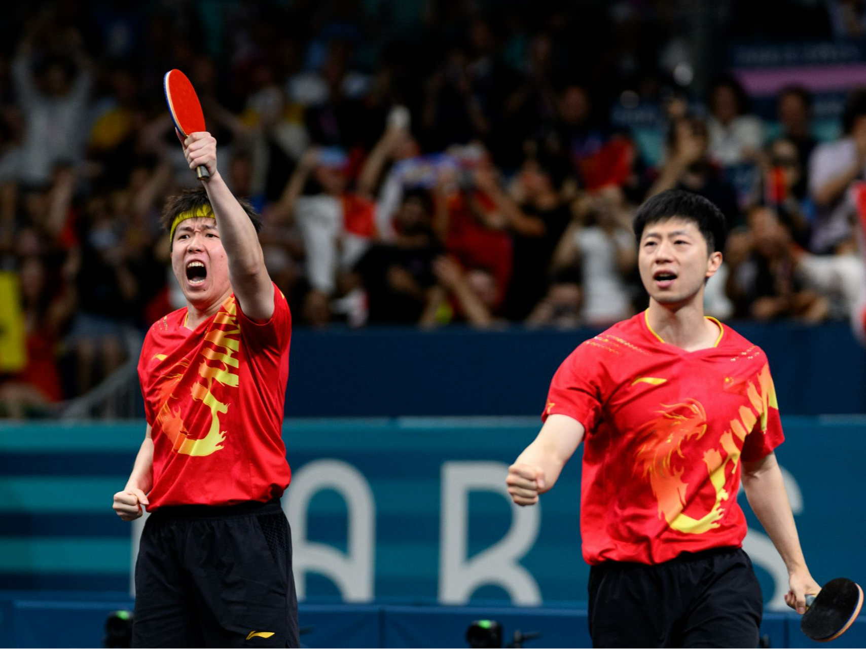 包含比利时乒乓球队险胜德国乒乓球队，马龙送出助攻的词条